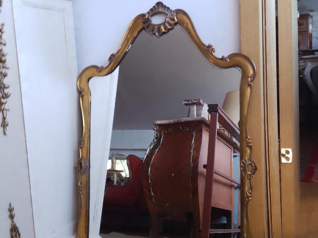 Oglinda bronz antica mobilier de epoca mobila vintage retro antichitati