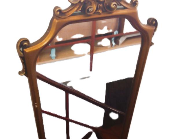 Oglinda antica lemn mobila de epoca mobilier vintage retro antichitati