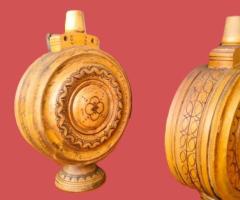 Plosca rustica lemn antica mobila de epoca mobilier vintage retro antichitati