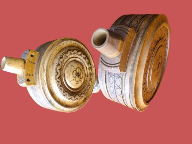 Plosca rustica lemn antica mobila de epoca mobilier vintage retro antichitati