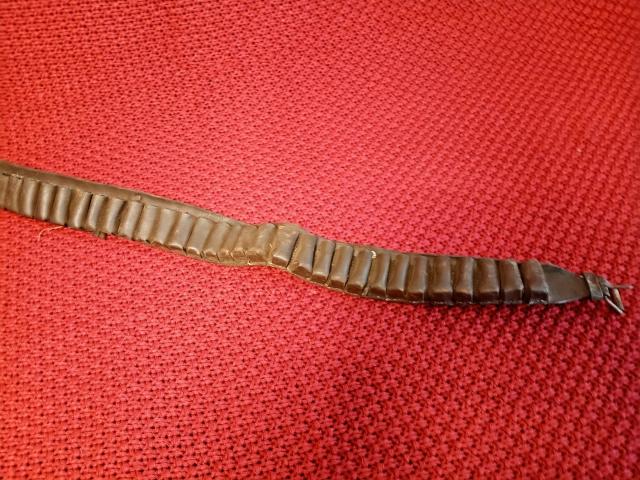 Centura rustic vanatoreasca obiect de colectie vintage antic