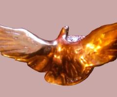 Statuie bronz antica decoratiuni de epoca mobila vintage retro antichitati