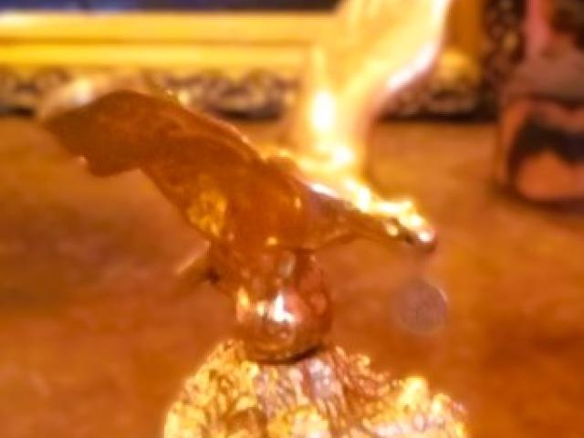 Statuie bronz antica decoratiuni de epoca mobila vintage retro antichitati