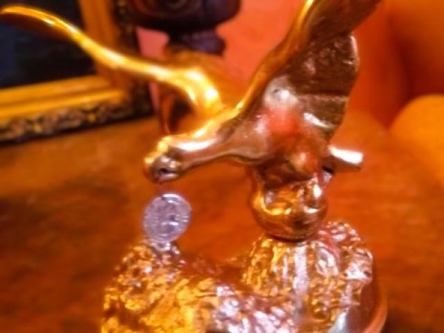 Statuie bronz antica decoratiuni de epoca mobila vintage retro antichitati
