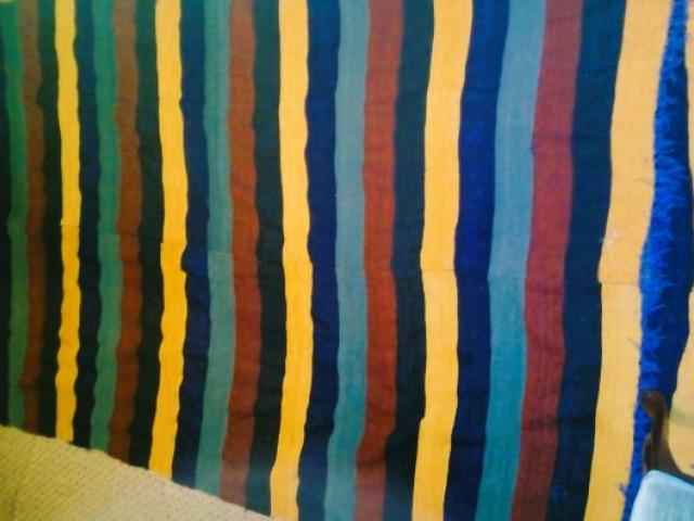 Covor lana taranesc vintage antic piese de epoca obiecte rustice traditionale antichitati