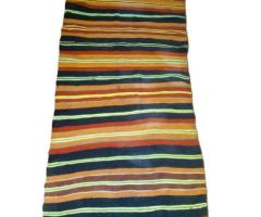 Covor lana taranesc vintage antic piese de epoca obiecte rustice traditionale antichitati