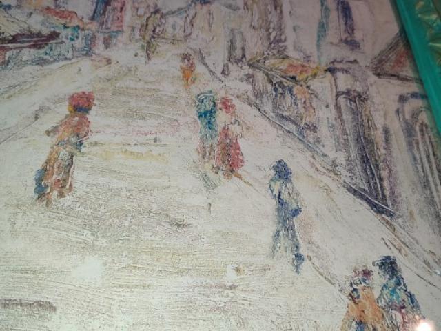 Tablou vintage decoratiuni de epoca obiecte de colectie antichitati,