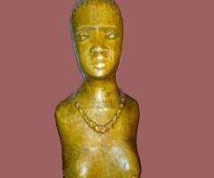 Bust Nud vintage decoratiuni de epoca obiecte de colectie antichitati,
