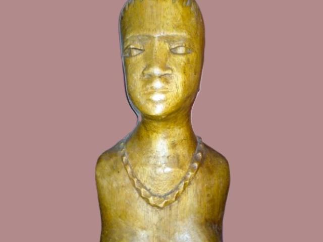Bust Nud vintage decoratiuni de epoca obiecte de colectie antichitati,