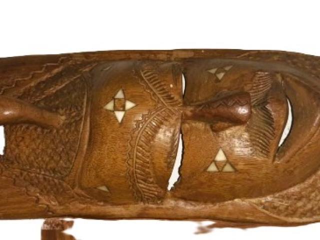 Masca Afrique vintage retro obiecte de colectie, decoratiuni de epoca