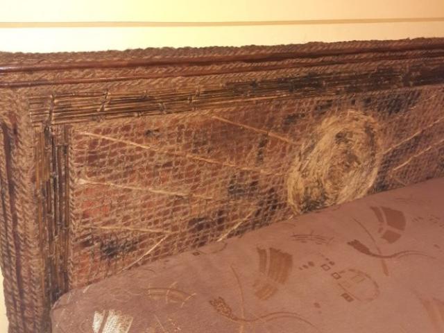 Pat vintage antic mobilier de epoca mobila de colectie antichitati,