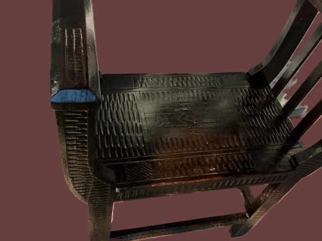 Otoman brancovenesc mobila veche antica mobilier de epoca antichitati