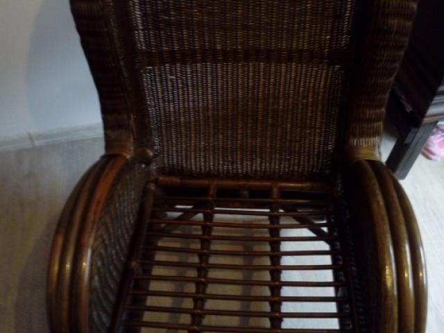 Fotoliu rachita vintage mobila veche de epoca mobilier antic retro antichitati