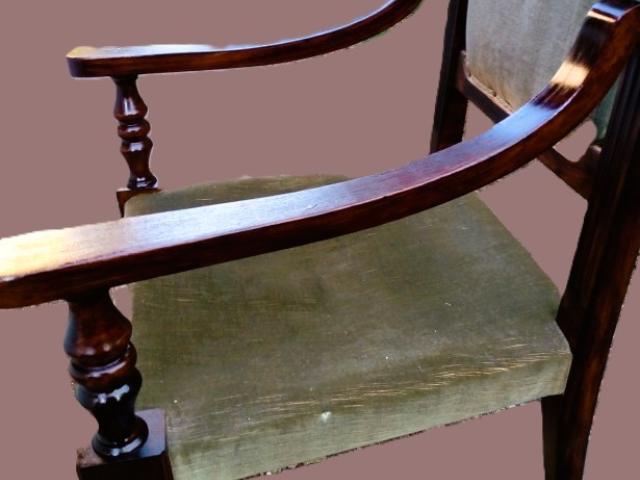 Fotoliu vintage mobila veche de epoca mobilier antic retro antichitati