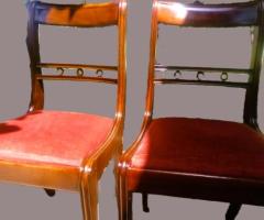Scaune Mid Century vintage antic mobila de epoca mobila veche de colectie antichitati