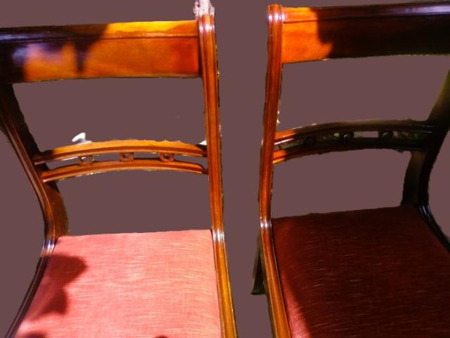 Scaune Mid Century vintage antic mobila de epoca mobila veche de colectie antichitati