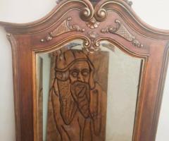 Oglinda Rococo vintage antic mobila de epoca mobila veche de colectie antichitati