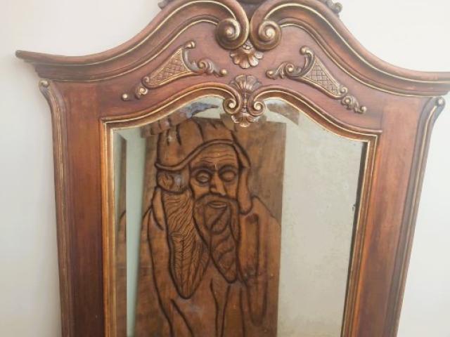 Oglinda Rococo vintage antic mobila de epoca mobila veche de colectie antichitati