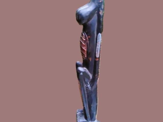 Statuie Afrique obiecte de epoca decoratiuni antice retro antichitati