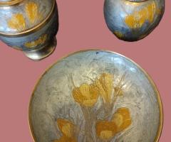 Set bronz antic vintage retro obiecte de epoca decoratiuni antice vintage retro antichitati