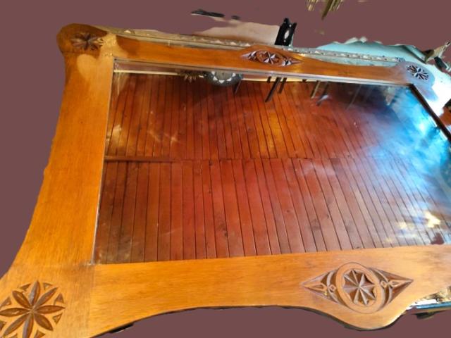 Oglinda veche antica mobilier de epoca mobila vintage retro antichitati,