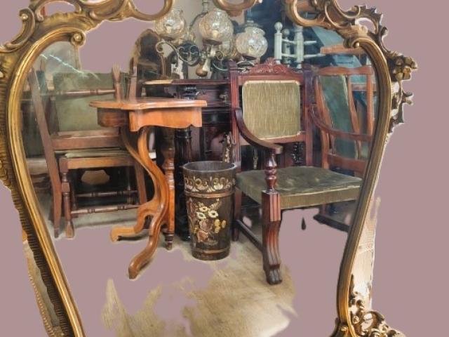 Oglinda baroc antica mobilier de epoca mobila vintage retro antichitati