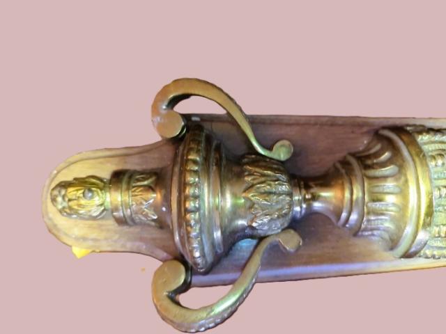 Aplica bronz vintage retro obiecte de epoca decoratiuni antice vintage retro antichitati