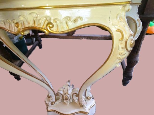 Consola  mobila antica de epoca mobilier vintage de colectie antichitati