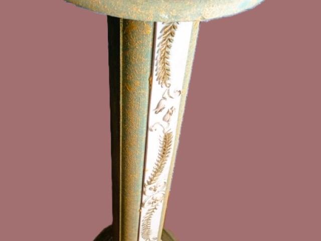 Piedestal  mobila antica de epoca mobilier vintage de colectie antichitati