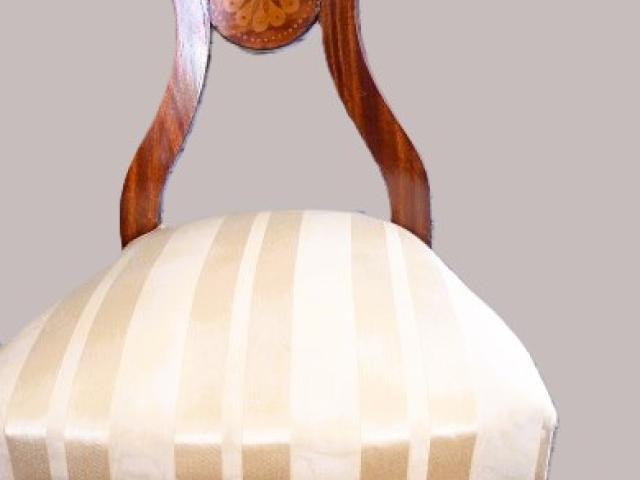 Scaun Biedermeier mobila antica de epoca mobilier vintage de colectie antichitati