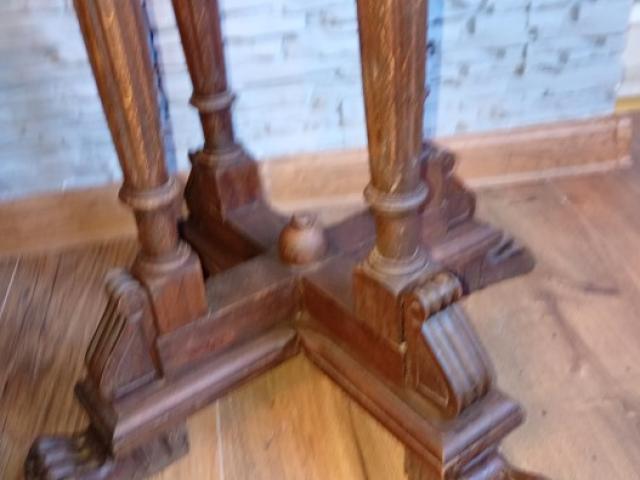 Masuta Renastere antica mobila vintage de epoca mobilier colectie antichitati