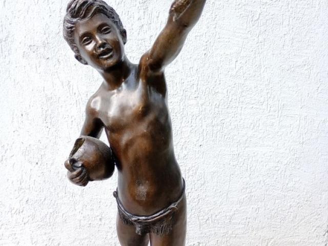Statuie Bronz unicat obiecte lux de epoca obiecte de colectie antichitati