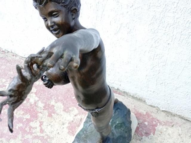 Statuie Bronz unicat obiecte lux de epoca obiecte de colectie antichitati