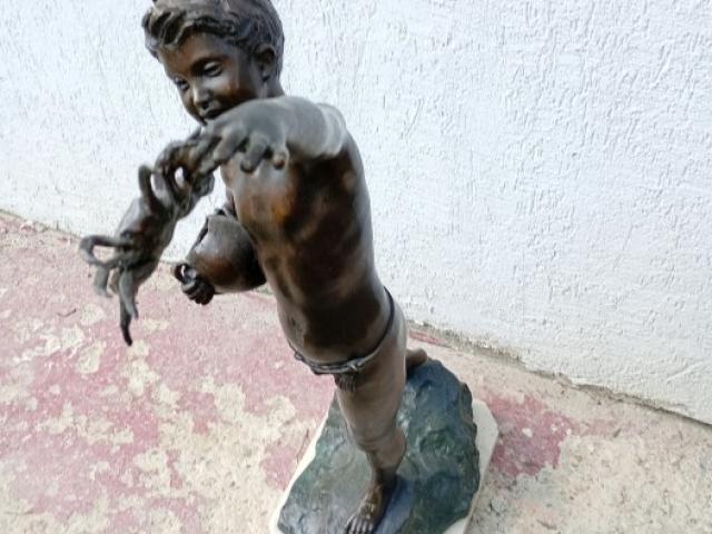 Statuie Bronz unicat obiecte lux de epoca obiecte de colectie antichitati