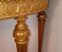 Consola marmura mobilier lux de colectie mobila unicat cu stil antichitati