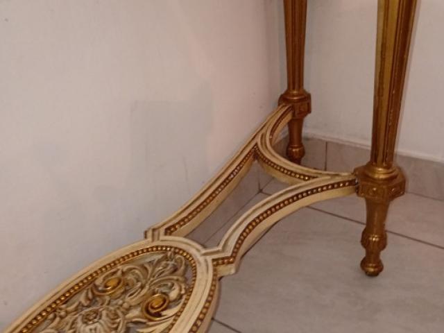 Consola marmura mobilier lux de colectie mobila unicat cu stil antichitati