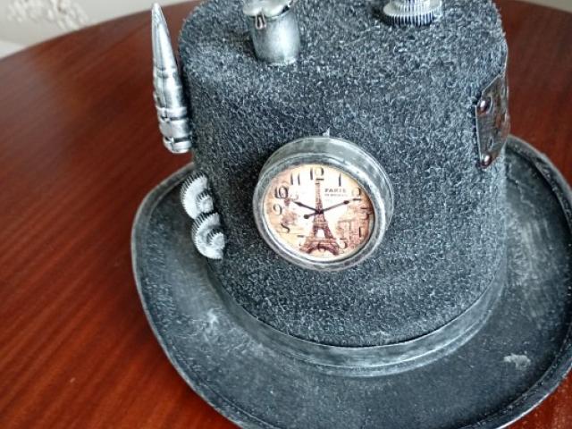 Palarie Steampunk obiecte decor unic vintage obiecte de colectie
