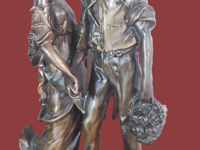 Statui bronz cadou vintage de epoca cadouri unicat cu sti cadouri elegante de colectie